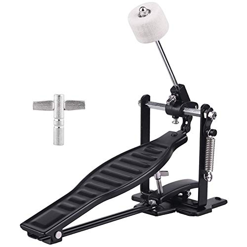 JNJOOD Schlagzeugpedal Pedal-Set aus Aluminiumlegierung Schwarz für Kinder für und Schlagzeugschlüssel JNJOOD Schlagzeugpedal Pedal-Set aus Aluminiumlegierung Schwarz für Kinder für und Schlagzeugschlüssel von JNJOOD