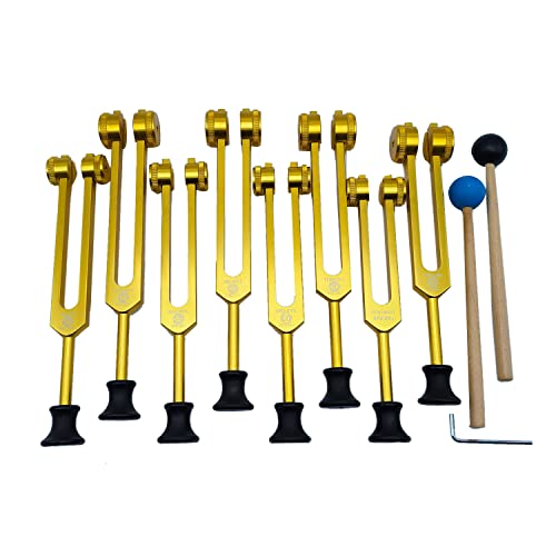JNJOOD Set für Heilung, Klangtherapie (126,22 Hz, 136,1 Hz, 141,27 Hz, 172,06 Hz, 194,18 Hz, 210,42 Hz, 221,23 Hz) von JNJOOD