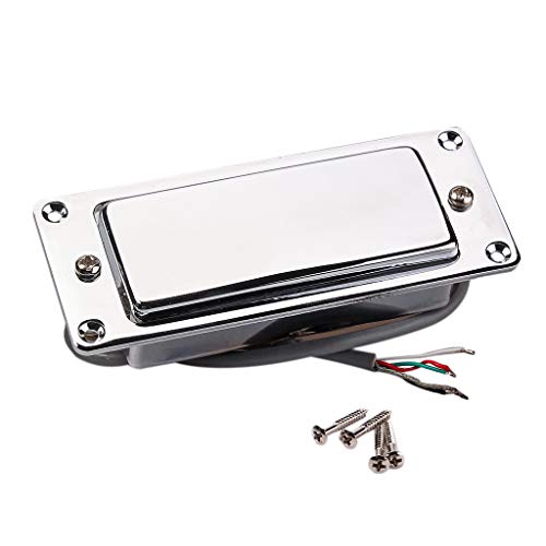 JNJOOD Tonabnehmer Humbucker für Gitarre Mini LP in Chrom versiegelt Music Repair Parts JNJOOD Tonabnehmer Humbucker für Gitarre Mini LP in Chrom versiegelt Music Repair Parts von JNJOOD