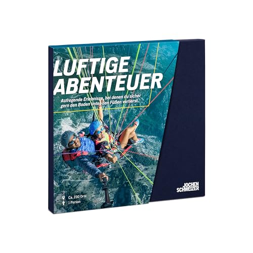 JOCHEN SCHWEIZER Geschenkbox Luftige Abenteuer, ca. 27 Erlebnisse an 230 Standorten, Erlebnis-Gutschein für 1 Person JOCHEN SCHWEIZER Geschenkbox Luftige Abenteuer, ca. 27 Erlebnisse an 230 Standorten, Erlebnis-Gutschein für 1 Person von JOCHEN SCHWEIZER