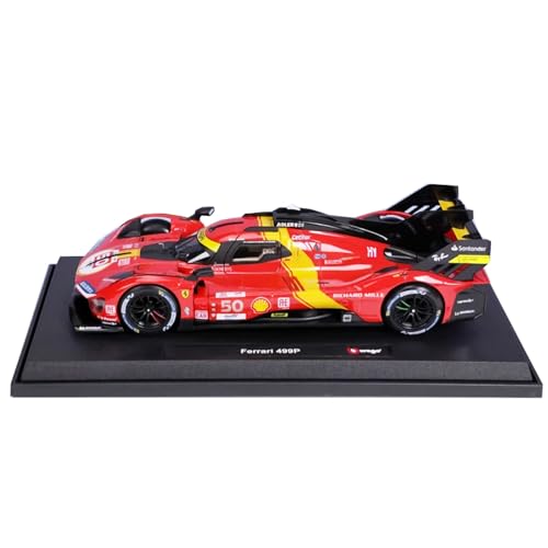 JODIYAAH Bburago 1:18 Ferrari 499P 51# 50# Racing Alloy Car Diecast Model (1/18 499p 50#) von JODIYAAH