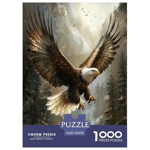 Adler 1000 Teile Puzzle Für Erwachsene Herausforderndes Spiel Stressabbau-Puzzle Teamgeist Pflegen Für Familien-DekoRatteionen 70x50cm/1000pcs Adler 1000 Teile Puzzle Für Erwachsene Herausforderndes Spiel Stressabbau-Puzzle Teamgeist Pflegen Für Familien-DekoRatteionen 70x50cm/1000pcs von JOFHYYSIE