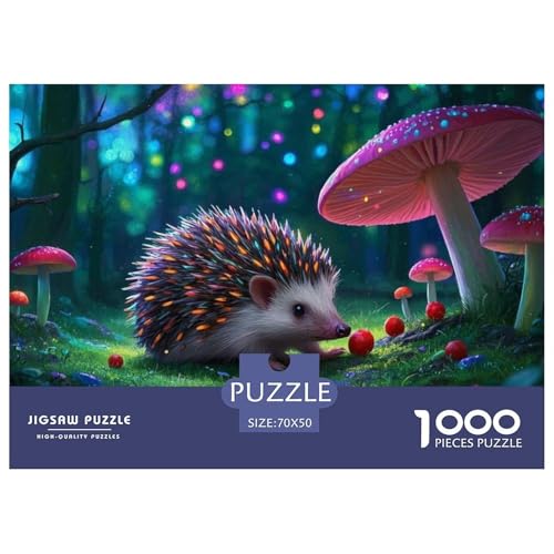 Afrikanischer Pygmee Hedgehog 1000 Piece Jigsaw Puzzle for Adults Challenging Game Stress Relief Puzzle Cultivate The Spirit of Teamwork for Family DecoRatteteions 70x50cm/1000pcs Afrikanischer Pygmee Hedgehog 1000 Piece Jigsaw Puzzle for Adults Challenging Game Stress Relief Puzzle Cultivate The Spirit of Teamwork for Family DecoRatteteions 70x50cm/1000pcs von JOFHYYSIE