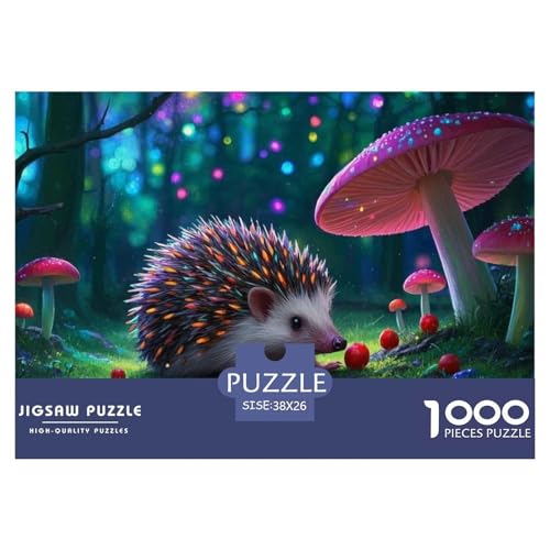 Afrikanischer Pygmee Hedgehog 1000 Pieces Jigsaw Puzzles for Adults EduKatzeional Games Stress Relieving Entertainment Exercise The Memory of The Brain for Adults Gifts 38x26cm/1000pcs Afrikanischer Pygmee Hedgehog 1000 Pieces Jigsaw Puzzles for Adults EduKatzeional Games Stress Relieving Entertainment Exercise The Memory of The Brain for Adults Gifts 38x26cm/1000pcs von JOFHYYSIE