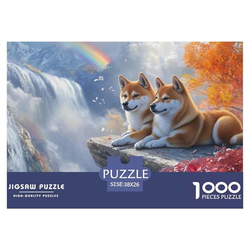 Akita Hund 1000 Piece Jigsaw Puzzle for Adults Family Challenge Toys Stress Relief Puzzle Cultivate The Spirit of Teamwork for Family DecoRatteteions 38x26cm/1000pcs Akita Hund 1000 Piece Jigsaw Puzzle for Adults Family Challenge Toys Stress Relief Puzzle Cultivate The Spirit of Teamwork for Family DecoRatteteions 38x26cm/1000pcs von JOFHYYSIE
