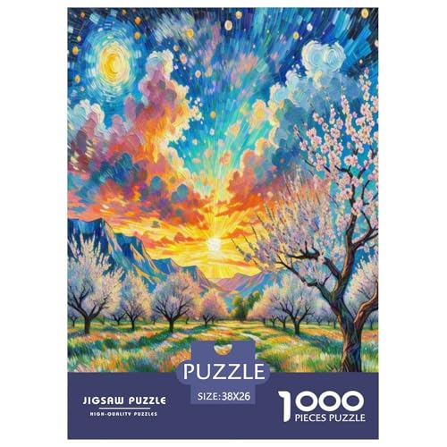 Aprikosenblüte 1000 Teile Puzzle Für Erwachsene Herausforderndes Spiel Stresslindernde Unterhaltung Teamgeist Pflegen Für Erwachsene Geschenke 38x26cm/1000pcs Aprikosenblüte 1000 Teile Puzzle Für Erwachsene Herausforderndes Spiel Stresslindernde Unterhaltung Teamgeist Pflegen Für Erwachsene Geschenke 38x26cm/1000pcs von JOFHYYSIE