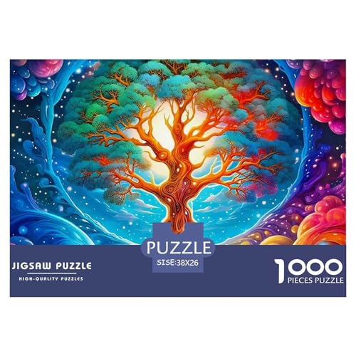 Baum des Lebens 1000 Teile Puzzle Für Erwachsene Bildungspiele Stressabbau-Puzzle Gedächtnis des Gehirns Trainieren Für Erwachsene Und Kinder Ab 14 Jahren 38x26cm/1000pcs Baum des Lebens 1000 Teile Puzzle Für Erwachsene Bildungspiele Stressabbau-Puzzle Gedächtnis des Gehirns Trainieren Für Erwachsene Und Kinder Ab 14 Jahren 38x26cm/1000pcs von JOFHYYSIE