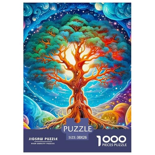 Baum des Lebens 1000 Teile Puzzle Für Erwachsene Herausforderndes Spiel Stressabbau-Puzzle Teamgeist Pflegen Für Erwachsene Geschenke 38x26cm/1000pcs Baum des Lebens 1000 Teile Puzzle Für Erwachsene Herausforderndes Spiel Stressabbau-Puzzle Teamgeist Pflegen Für Erwachsene Geschenke 38x26cm/1000pcs von JOFHYYSIE