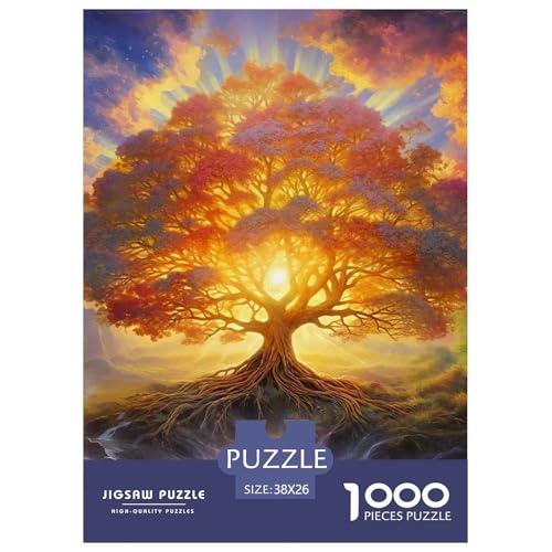 Baum des Lebens 1000 Teile Puzzle Für Erwachsene Herausforderndes Spiel Stressabbau-Puzzle Teamgeist Pflegen Für Familien-Dekorationen 38x26cm/1000pcs Baum des Lebens 1000 Teile Puzzle Für Erwachsene Herausforderndes Spiel Stressabbau-Puzzle Teamgeist Pflegen Für Familien-Dekorationen 38x26cm/1000pcs von JOFHYYSIE