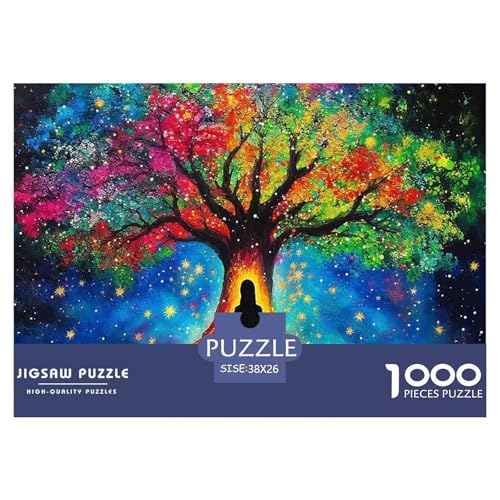 Baum des Lebens 1000 Teile Puzzle Für Erwachsene Herausforderndes Spiel Stresslindernde Unterhaltung Gedächtnis des Gehirns Trainieren Für Männer, Frauen, Ältere 38x26cm/1000pcs Baum des Lebens 1000 Teile Puzzle Für Erwachsene Herausforderndes Spiel Stresslindernde Unterhaltung Gedächtnis des Gehirns Trainieren Für Männer, Frauen, Ältere 38x26cm/1000pcs von JOFHYYSIE