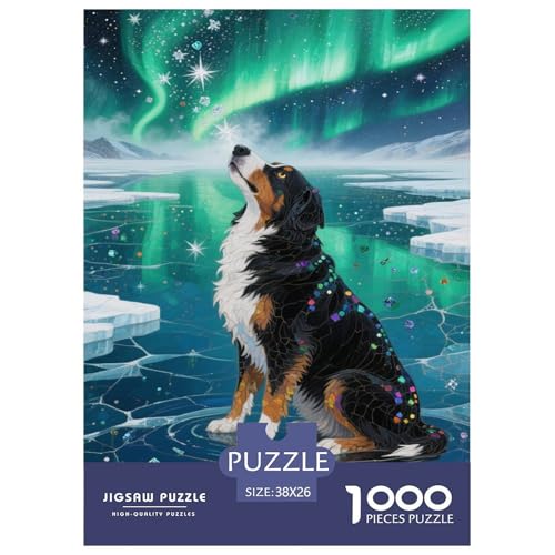 Berner Berghund 1000 Teile Puzzle Für Erwachsene Familien-Challenge-Spielzeuge Stresslindernde Unterhaltung Teamgeist Pflegen Für Erwachsene Geschenke 38x26cm/1000pcs Berner Berghund 1000 Teile Puzzle Für Erwachsene Familien-Challenge-Spielzeuge Stresslindernde Unterhaltung Teamgeist Pflegen Für Erwachsene Geschenke 38x26cm/1000pcs von JOFHYYSIE