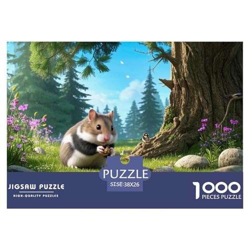 Campbell Hamster 1000 Pieces Jigsaw Puzzles for Adults Challenging Game Stress Relieving Entertainment Exercise The Memory of The Brain for Family DecoRatteteions 38x26cm/1000pcs Campbell Hamster 1000 Pieces Jigsaw Puzzles for Adults Challenging Game Stress Relieving Entertainment Exercise The Memory of The Brain for Family DecoRatteteions 38x26cm/1000pcs von JOFHYYSIE