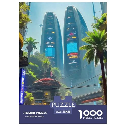Cyberpunk 1000 Teile Puzzle Für Erwachsene Bildungspiele Stressabbau-Puzzle Gedächtnis des Gehirns Trainieren Für Erwachsene Und Kinder Ab 14 Jahren 38x26cm/1000pcs Cyberpunk 1000 Teile Puzzle Für Erwachsene Bildungspiele Stressabbau-Puzzle Gedächtnis des Gehirns Trainieren Für Erwachsene Und Kinder Ab 14 Jahren 38x26cm/1000pcs von JOFHYYSIE