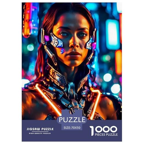 Cyberpunk 1000 Teile Puzzle Für Erwachsene Bildungspiele Stressabbau-Puzzle Gedächtnis des Gehirns Trainieren Für Erwachsene Und Kinder Ab 14 Jahren 70x50cm/1000pcs Cyberpunk 1000 Teile Puzzle Für Erwachsene Bildungspiele Stressabbau-Puzzle Gedächtnis des Gehirns Trainieren Für Erwachsene Und Kinder Ab 14 Jahren 70x50cm/1000pcs von JOFHYYSIE