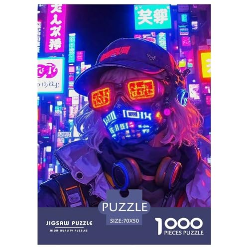 Cyberpunk 1000 Teile Puzzle Für Erwachsene Bildungspiele Stressabbau-Puzzle Teamgeist Pflegen Für Erwachsene Und Kinder Ab 14 Jahren 70x50cm/1000pcs Cyberpunk 1000 Teile Puzzle Für Erwachsene Bildungspiele Stressabbau-Puzzle Teamgeist Pflegen Für Erwachsene Und Kinder Ab 14 Jahren 70x50cm/1000pcs von JOFHYYSIE