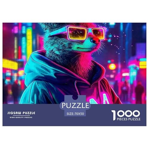 Cyberpunk 1000 Teile Puzzle Für Erwachsene Bildungspiele Stressabbau-Puzzle Teamgeist Pflegen Für Männer, Frauen, Ältere 70x50cm/1000pcs Cyberpunk 1000 Teile Puzzle Für Erwachsene Bildungspiele Stressabbau-Puzzle Teamgeist Pflegen Für Männer, Frauen, Ältere 70x50cm/1000pcs von JOFHYYSIE