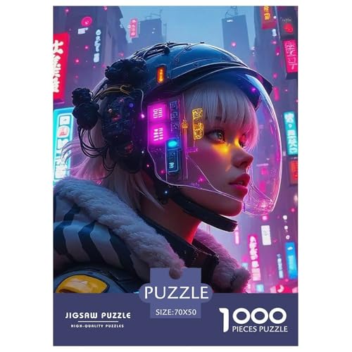 Cyberpunk 1000 Teile Puzzle Für Erwachsene Familien-Challenge-Spielzeuge Stressabbau-Puzzle Teamgeist Pflegen Für Die Ganze Familie, Geschenke Für Frauen, Geschenke Für Männer 70x50cm/1000pcs Cyberpunk 1000 Teile Puzzle Für Erwachsene Familien-Challenge-Spielzeuge Stressabbau-Puzzle Teamgeist Pflegen Für Die Ganze Familie, Geschenke Für Frauen, Geschenke Für Männer 70x50cm/1000pcs von JOFHYYSIE