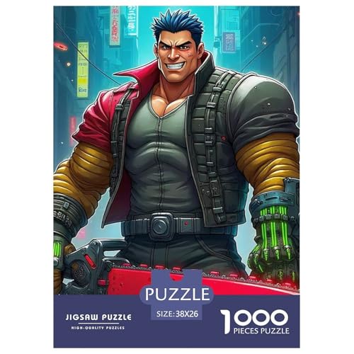 Cyberpunk 1000 Teile Puzzle Für Erwachsene Familien-Challenge-Spielzeuge Stressabbau-Puzzle Teamgeist Pflegen Für Familien-Dekorationen 38x26cm/1000pcs Cyberpunk 1000 Teile Puzzle Für Erwachsene Familien-Challenge-Spielzeuge Stressabbau-Puzzle Teamgeist Pflegen Für Familien-Dekorationen 38x26cm/1000pcs von JOFHYYSIE