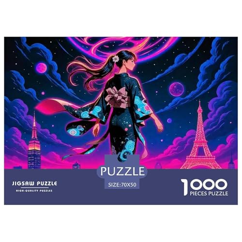 Cyberpunk 1000 Teile Puzzle Für Erwachsene Familien-Challenge-Spielzeuge Stresslindernde Unterhaltung Gedächtnis des Gehirns Trainieren Für Erwachsene Und Kinder Ab 14 Jahren 70x50cm/1000pcs Cyberpunk 1000 Teile Puzzle Für Erwachsene Familien-Challenge-Spielzeuge Stresslindernde Unterhaltung Gedächtnis des Gehirns Trainieren Für Erwachsene Und Kinder Ab 14 Jahren 70x50cm/1000pcs von JOFHYYSIE