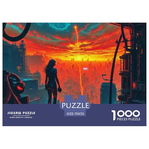 Cyberpunk 1000 Teile Puzzle Für Erwachsene Herausforderndes Spiel Stresslindernde Unterhaltung Teamgeist Pflegen Für Erwachsene Und Kinder Ab 14 Jahren 70x50cm/1000pcs Cyberpunk 1000 Teile Puzzle Für Erwachsene Herausforderndes Spiel Stresslindernde Unterhaltung Teamgeist Pflegen Für Erwachsene Und Kinder Ab 14 Jahren 70x50cm/1000pcs von JOFHYYSIE
