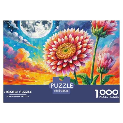 Dahlia 1000 Piece Jigsaw Puzzle for Adults EduKatzeional Games Stress Relief Puzzle Exercise The Memory of The Brain for Family DecoRatteteions 38x26cm/1000pcs Dahlia 1000 Piece Jigsaw Puzzle for Adults EduKatzeional Games Stress Relief Puzzle Exercise The Memory of The Brain for Family DecoRatteteions 38x26cm/1000pcs von JOFHYYSIE