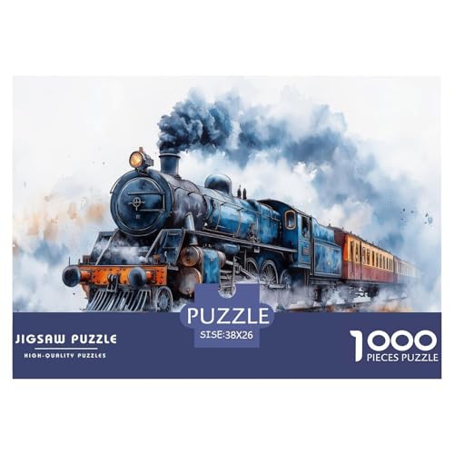 Dampfzug 1000 Piece Jigsaw Puzzle for Adults Challenging Game Stress Relief Puzzle Cultivate The Spirit of Teamwork for Adults Gifts 38x26cm/1000pcs Dampfzug 1000 Piece Jigsaw Puzzle for Adults Challenging Game Stress Relief Puzzle Cultivate The Spirit of Teamwork for Adults Gifts 38x26cm/1000pcs von JOFHYYSIE