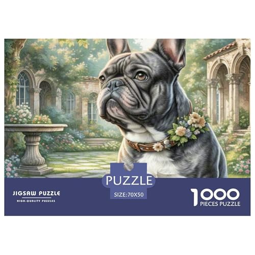 Der Der Cairn Terrier 1000 Piece Jigsaw Puzzle for Adults Family Challenge Toys Stress Relief Puzzle Cultivate The Spirit of Teamwork for Men, Women, Elders, Seniors 70x50cm/1000pcs von JOFHYYSIE