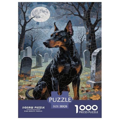 Doberman Pinscher 1000 Teile Puzzle Für Erwachsene Familien-Challenge-Spielzeuge Stressabbau-Puzzle Gedächtnis des Gehirns Trainieren Für Erwachsene Geschenke 38x26cm/1000pcs Doberman Pinscher 1000 Teile Puzzle Für Erwachsene Familien-Challenge-Spielzeuge Stressabbau-Puzzle Gedächtnis des Gehirns Trainieren Für Erwachsene Geschenke 38x26cm/1000pcs von JOFHYYSIE
