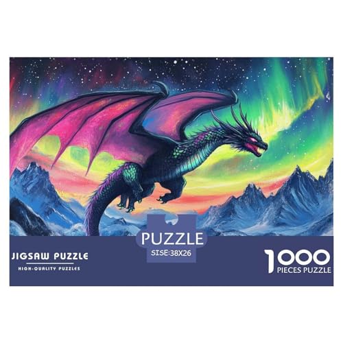 Drachen 1000 Piece Jigsaw Puzzle for Adults Family Challenge Toys Stress Relief Puzzle Exercise The Memory of The Brain for Adults Gifts 38x26cm/1000pcs Drachen 1000 Piece Jigsaw Puzzle for Adults Family Challenge Toys Stress Relief Puzzle Exercise The Memory of The Brain for Adults Gifts 38x26cm/1000pcs von JOFHYYSIE