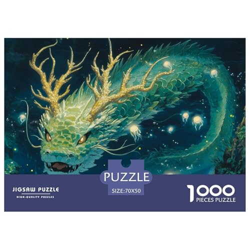 Drachen 1000 Pieces Jigsaw Puzzles for Adults Challenging Game Stress Relieving Entertainment Exercise The Memory of The Brain for Men, Women, Elders, Seniors 70x50cm/1000pcs Drachen 1000 Pieces Jigsaw Puzzles for Adults Challenging Game Stress Relieving Entertainment Exercise The Memory of The Brain for Men, Women, Elders, Seniors 70x50cm/1000pcs von JOFHYYSIE