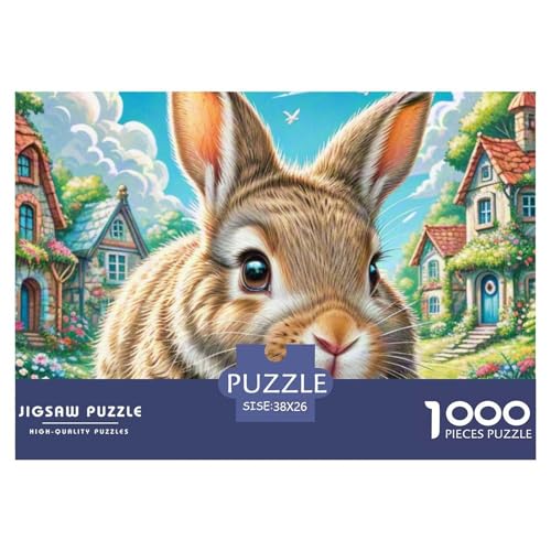 Dwarf Kaninchen 1000 Pieces Jigsaw Puzzles for Adults Family Challenge Toys Stress Relieving Entertainment Exercise The Memory of The Brain for Adults and Kids, Age 12 Years Up 38x26cm/1000pcs Dwarf Kaninchen 1000 Pieces Jigsaw Puzzles for Adults Family Challenge Toys Stress Relieving Entertainment Exercise The Memory of The Brain for Adults and Kids, Age 12 Years Up 38x26cm/1000pcs von JOFHYYSIE
