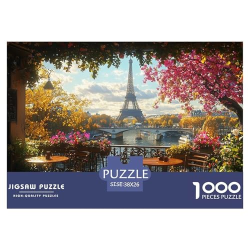 Eiffelturm 1000 Piece Jigsaw Puzzle for Adults Challenging Game Stress Relief Puzzle Exercise The Memory of The Brain for Adults and Kids, Age 12 Years Up 38x26cm/1000pcs Eiffelturm 1000 Piece Jigsaw Puzzle for Adults Challenging Game Stress Relief Puzzle Exercise The Memory of The Brain for Adults and Kids, Age 12 Years Up 38x26cm/1000pcs von JOFHYYSIE