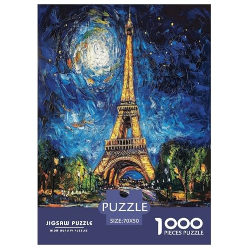 Eiffelturm 1000 Teile Puzzle Für Erwachsene Herausforderndes Spiel Stresslindernde Unterhaltung Teamgeist Pflegen Für Erwachsene Geschenke 70x50cm/1000pcs Eiffelturm 1000 Teile Puzzle Für Erwachsene Herausforderndes Spiel Stresslindernde Unterhaltung Teamgeist Pflegen Für Erwachsene Geschenke 70x50cm/1000pcs von JOFHYYSIE