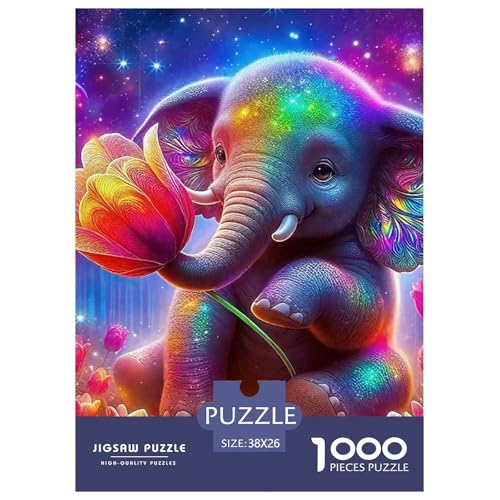 Elefanten 1000 Teile Puzzle Für Erwachsene Bildungspiele Stressabbau-Puzzle Gedächtnis des Gehirns Trainieren Für Männer, Frauen, Ältere 38x26cm/1000pcs Elefanten 1000 Teile Puzzle Für Erwachsene Bildungspiele Stressabbau-Puzzle Gedächtnis des Gehirns Trainieren Für Männer, Frauen, Ältere 38x26cm/1000pcs von JOFHYYSIE