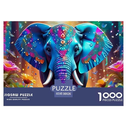 Elefanten 1000 Teile Puzzle Für Erwachsene Bildungspiele Stressabbau-Puzzle Teamgeist Pflegen Für Erwachsene Und Kinder Ab 14 Jahren 38x26cm/1000pcs Elefanten 1000 Teile Puzzle Für Erwachsene Bildungspiele Stressabbau-Puzzle Teamgeist Pflegen Für Erwachsene Und Kinder Ab 14 Jahren 38x26cm/1000pcs von JOFHYYSIE