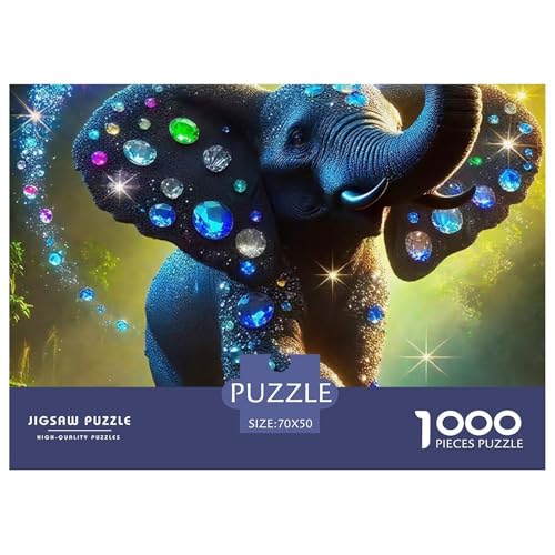 Elefanten 1000 Teile Puzzle Für Erwachsene Bildungspiele Stresslindernde Unterhaltung Teamgeist Pflegen Für Erwachsene Und Kinder Ab 14 Jahren 70x50cm/1000pcs Elefanten 1000 Teile Puzzle Für Erwachsene Bildungspiele Stresslindernde Unterhaltung Teamgeist Pflegen Für Erwachsene Und Kinder Ab 14 Jahren 70x50cm/1000pcs von JOFHYYSIE