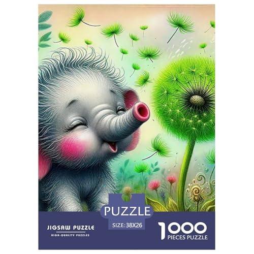 Elefanten 1000 Teile Puzzle Für Erwachsene Familien-Challenge-Spielzeuge Stressabbau-Puzzle Gedächtnis des Gehirns Trainieren Für Männer, Frauen, Ältere 38x26cm/1000pcs Elefanten 1000 Teile Puzzle Für Erwachsene Familien-Challenge-Spielzeuge Stressabbau-Puzzle Gedächtnis des Gehirns Trainieren Für Männer, Frauen, Ältere 38x26cm/1000pcs von JOFHYYSIE