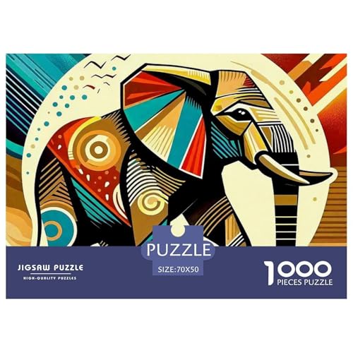 Elefanten 1000 Teile Puzzle Für Erwachsene Herausforderndes Spiel Stresslindernde Unterhaltung Gedächtnis Des Gehirns Trainieren Für Die Ganze Familie, Geschenke Für Frauen, Geschenke Für Männer 70x50 Elefanten 1000 Teile Puzzle Für Erwachsene Herausforderndes Spiel Stresslindernde Unterhaltung Gedächtnis Des Gehirns Trainieren Für Die Ganze Familie, Geschenke Für Frauen, Geschenke Für Männer 70x50 von JOFHYYSIE