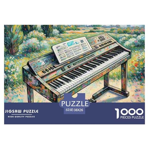 Elektronische Tastatur 1000 Piece Jigsaw Puzzle for Adults Challenging Game Stress Relief Puzzle Exercise The Memory of The Brain for The Whole for Women, Gifts for Men 38x26cm/1000 Elektronische Tastatur 1000 Piece Jigsaw Puzzle for Adults Challenging Game Stress Relief Puzzle Exercise The Memory of The Brain for The Whole for Women, Gifts for Men 38x26cm/1000 von JOFHYYSIE