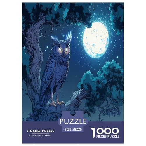 Eule 1000 Teile Puzzle Für Erwachsene Familien-Challenge-Spielzeuge Stressabbau-Puzzle Gedächtnis des Gehirns Trainieren Für Erwachsene Geschenke 38x26cm/1000pcs Eule 1000 Teile Puzzle Für Erwachsene Familien-Challenge-Spielzeuge Stressabbau-Puzzle Gedächtnis des Gehirns Trainieren Für Erwachsene Geschenke 38x26cm/1000pcs von JOFHYYSIE