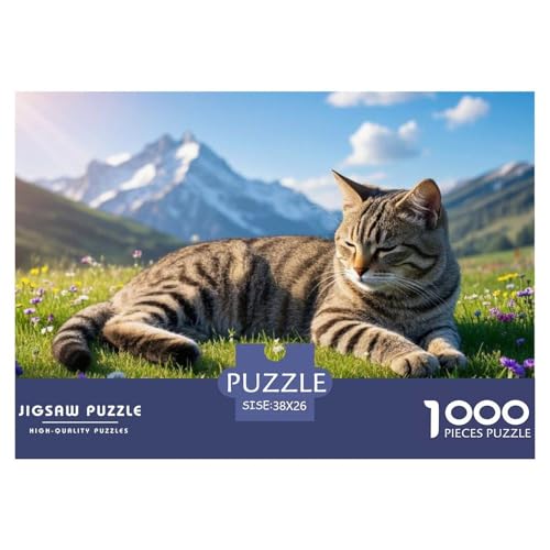 Europäisches Kurzhaar 1000 Piece Jigsaw Puzzle for Adults Challenging Game Stress Relief Puzzle Exercise The Memory of The Brain for Adults and Kids, Age 12 Years Up 38x26cm/1000pcs Europäisches Kurzhaar 1000 Piece Jigsaw Puzzle for Adults Challenging Game Stress Relief Puzzle Exercise The Memory of The Brain for Adults and Kids, Age 12 Years Up 38x26cm/1000pcs von JOFHYYSIE