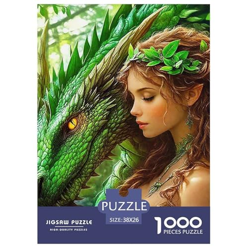 Fairl und Dragon 1000 Teile Puzzle Für Erwachsene Familien-Challenge-Spielzeuge Stressabbau-Puzzle Gedächtnis des Gehirns Trainieren Für Familien-Dekorationen 38x26cm/1000pcs Fairl und Dragon 1000 Teile Puzzle Für Erwachsene Familien-Challenge-Spielzeuge Stressabbau-Puzzle Gedächtnis des Gehirns Trainieren Für Familien-Dekorationen 38x26cm/1000pcs von JOFHYYSIE