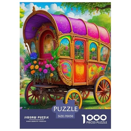 Fantasy Flower Wagen 1000 Teile Puzzle Für Erwachsene Bildungspiele Stressabbau-Puzzle Teamgeist Pflegen Für Die Ganze Familie, Geschenke Für Frauen, Geschenke Für Männer 70x50cm/1000pcs Fantasy Flower Wagen 1000 Teile Puzzle Für Erwachsene Bildungspiele Stressabbau-Puzzle Teamgeist Pflegen Für Die Ganze Familie, Geschenke Für Frauen, Geschenke Für Männer 70x50cm/1000pcs von JOFHYYSIE