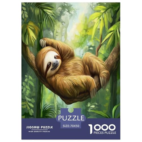 Faulheit 1000 Teile Puzzle Für Erwachsene Herausforderndes Spiel Stressabbau-Puzzle Teamgeist Pflegen Für Familien-DekoRatteionen 70x50cm/1000pcs Faulheit 1000 Teile Puzzle Für Erwachsene Herausforderndes Spiel Stressabbau-Puzzle Teamgeist Pflegen Für Familien-DekoRatteionen 70x50cm/1000pcs von JOFHYYSIE