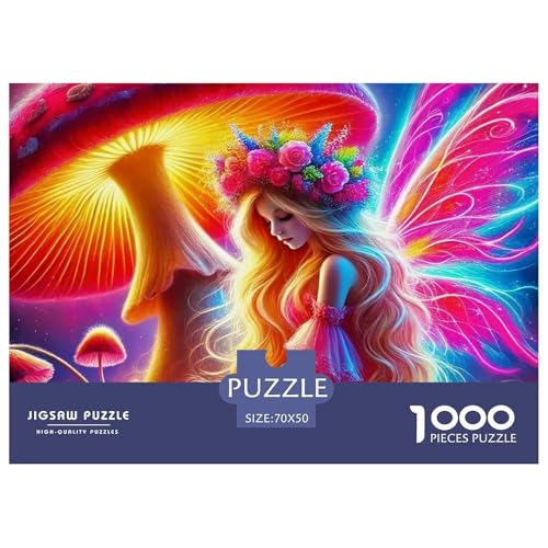 Fee 1000 Teile Puzzle Für Erwachsene Bildungspiele Stresslindernde Unterhaltung Gedächtnis des Gehirns Trainieren Für Erwachsene Und Kinder Ab 14 Jahren 70x50cm/1000pcs Fee 1000 Teile Puzzle Für Erwachsene Bildungspiele Stresslindernde Unterhaltung Gedächtnis des Gehirns Trainieren Für Erwachsene Und Kinder Ab 14 Jahren 70x50cm/1000pcs von JOFHYYSIE
