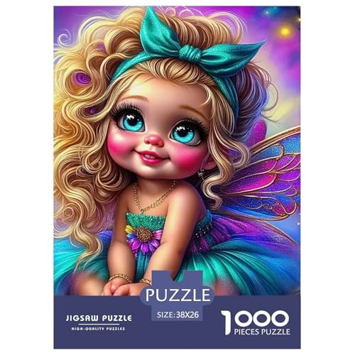 Fee Baby Flügel 1000 Teile Puzzle Für Erwachsene Familien-Challenge-Spielzeuge Stressabbau-Puzzle Teamgeist Pflegen Für Familien-Dekorationen 38x26cm/1000pcs Fee Baby Flügel 1000 Teile Puzzle Für Erwachsene Familien-Challenge-Spielzeuge Stressabbau-Puzzle Teamgeist Pflegen Für Familien-Dekorationen 38x26cm/1000pcs von JOFHYYSIE