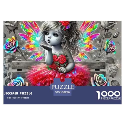 Fee Doll Illustration 1000 Teile Puzzle Für Erwachsene Bildungspiele Stresslindernde Unterhaltung Teamgeist Pflegen Für Männer, Frauen, Ältere 38x26cm/1000pcs Fee Doll Illustration 1000 Teile Puzzle Für Erwachsene Bildungspiele Stresslindernde Unterhaltung Teamgeist Pflegen Für Männer, Frauen, Ältere 38x26cm/1000pcs von JOFHYYSIE