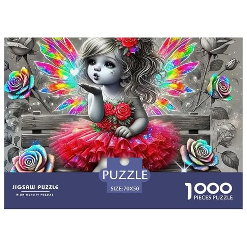 Fee Doll Illustration 1000 Teile Puzzle Für Erwachsene Herausforderndes Spiel Stresslindernde Unterhaltung Teamgeist Pflegen Für Männer, Frauen, Ältere 70x50cm/1000pcs Fee Doll Illustration 1000 Teile Puzzle Für Erwachsene Herausforderndes Spiel Stresslindernde Unterhaltung Teamgeist Pflegen Für Männer, Frauen, Ältere 70x50cm/1000pcs von JOFHYYSIE