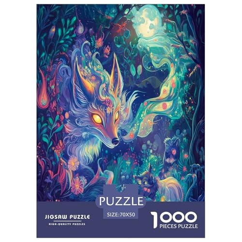 Fox 1000 Teile Puzzle Für Erwachsene Familien-Challenge-Spielzeuge Stressabbau-Puzzle Teamgeist Pflegen Für Familien-DekoRatteionen 70x50cm/1000pcs Fox 1000 Teile Puzzle Für Erwachsene Familien-Challenge-Spielzeuge Stressabbau-Puzzle Teamgeist Pflegen Für Familien-DekoRatteionen 70x50cm/1000pcs von JOFHYYSIE