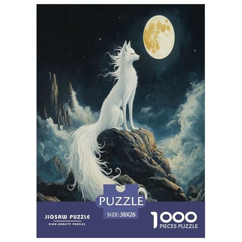 Fox 1000 Teile Puzzle Für Erwachsene Familien-Challenge-Spielzeuge Stresslindernde Unterhaltung Teamgeist Pflegen Für Familien-DekoRatteionen 38x26cm/1000pcs Fox 1000 Teile Puzzle Für Erwachsene Familien-Challenge-Spielzeuge Stresslindernde Unterhaltung Teamgeist Pflegen Für Familien-DekoRatteionen 38x26cm/1000pcs von JOFHYYSIE
